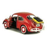 1966 Volkswagen Vochito Coca Cola 1:24 Motor City Classics Color Rojo