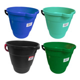 Balde Plastico 10 Lt Jardin X5 Unidades / Limpieza X Mayor