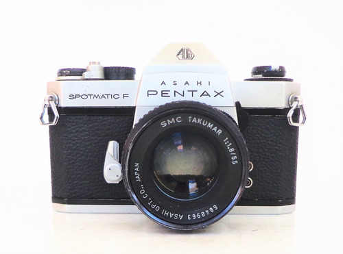 Câmera Pentax Spotmatic  F C/lente Smc Takumar 1:1.8/55 Mm