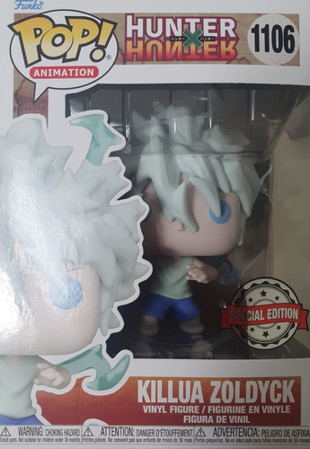 Funko Pop! Killua Zoldyck #1106 Especial Edition