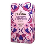 1 Caja Pukka Té Elderberry & Echinacea 20 Bolsitas