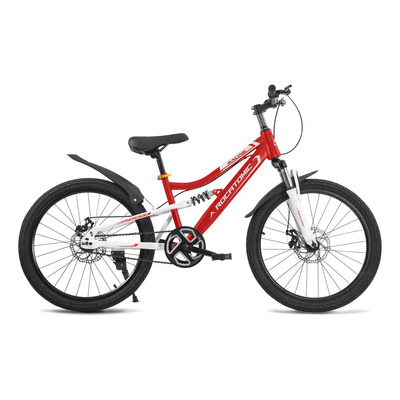 Bicicleta Rocatomic Racing R22 Doble Suspensión Juvenil Niño Color Rojo Tamaño Del Cuadro 12 Pulgadas | Meses sin interés