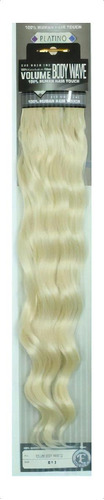 Volume Silky Extension Cabello Ond 100%fibra Natural 26 PLG Color 613 Rubio Extra Claro