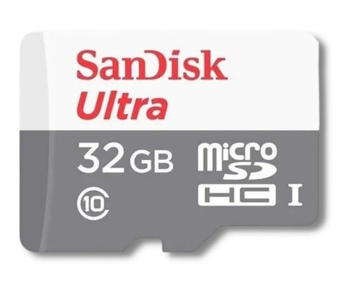 Sandisk Ultra Microsdhc Uhs-i 32gb Com Adaptador Original
