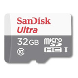 Sandisk Ultra Microsdhc Uhs-i 32gb Com Adaptador Original