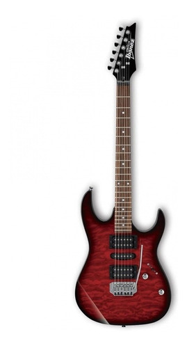 Guitarra Eléctrica Ibanez Grx70 Roja Tremolo Red Burst