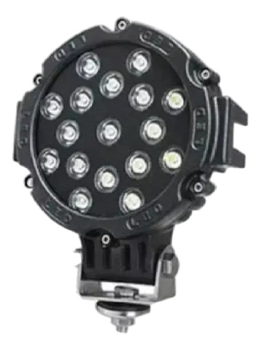 Luces Foco Neblinero Led 51w Redondo Off Road Alta Calidad