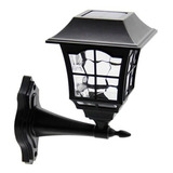 Farol Pared Luz Solar Led Para Exteriores Resistente Al Agua