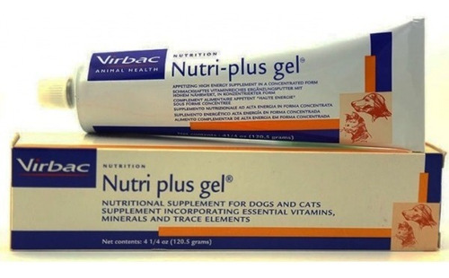 Pack De 4 Nutriplus Gel 120g C/u Vitaminas Perros Gatos