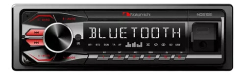 Som Automotivo Nakamichi Nq512bt Bluetooth Usb Multi Color