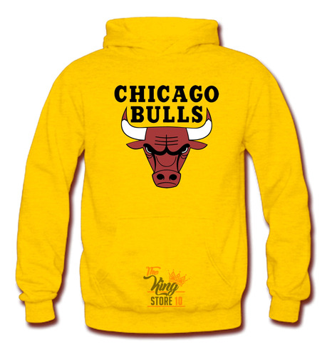Poleron Estampado De Chicago Bulls, The King Store 10