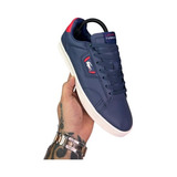 Tenis Lacoste Leather Trainer Hombre