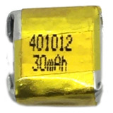 Bateria Lipo Auricular Bluetooth Reloj 3.7v 30mah - 401012