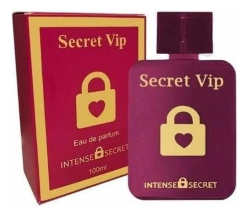 Secret Vip Eau De Parfum 100ml Intense Secret Volume Da Unidade 100 Ml