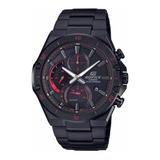 Reloj Casio Edifice Negro Efs-s560dc-1a Bluetooth Pila Solar