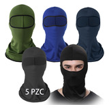 5pz Balaclava Full-pasamontañas Militar Táctico Bandana Moto