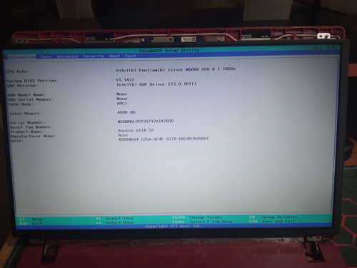 Notebook Acer Aspire A114-32 Malo Malo