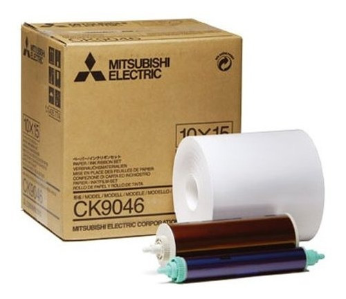 Mitsubishi Electric 6  Ancho Del Rollo De Papel Y Inksheet D