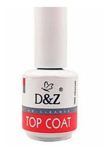 Kit 2 Top Coat D&z Preparador Para Unhas 15 Ml