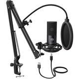 Microfono Usb  Fifine Studio Condensador Equipo Pc Microfono