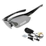 Gafas De Ciclismo Rockbros, 5 Lentes, 1 Polarizada, Unisex