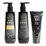 Kit Primont Cell Shampoo + Acondicionador + Máscara