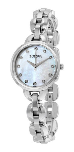 Relogio Fem Bulova 96l204 28mm Cristais Lindissimo Original