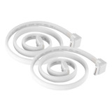 Silverstone Technology Cp08w Cable Blanco Con Funda Sata 3 Y