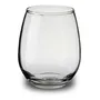 Set X6 Vasos Copón Gourmet Vidrio Sin Tallo 450 Ml Rigolleau Transparente