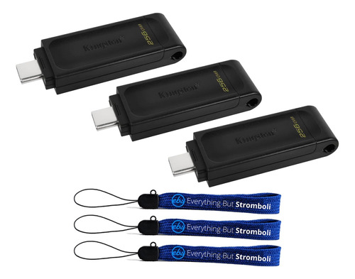 Kingston Paquete De 3 Unidades Flash Portátiles Y Livianas D