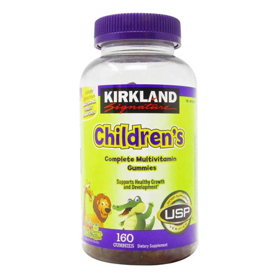 Vitaminas Niños Kirkland Multivitaminico 160 Gomitas Sabor Frutas Variadas | Envío gratis