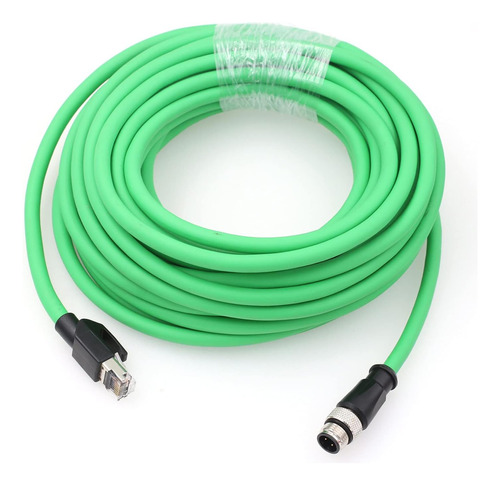 Cable Ethernet Hangton M12 De 4 Pines Con Codificación D Mac
