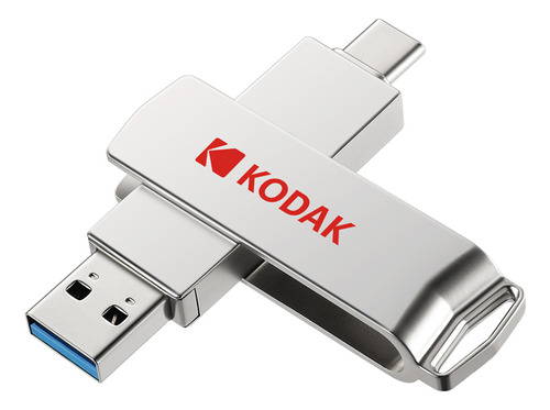 Kodak X203 Usb3.2 Metal Pssd 256 Gb 2 En 1 Tipo C N Usb