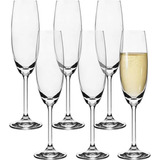 Jogo 6 Taças Champagne Cristal Gastro 220ml Bohemia 