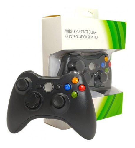 Controle Xbox Manete Sem Fio Compatível Xbox 360 - Altomex