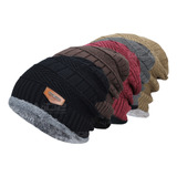 Touca Gorro Inverno Frio Masculina Feminina Forrada Pelinho