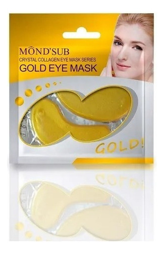 10 Parches Mascarillas Para Ojeras Mond'sub Gold Eye Mask