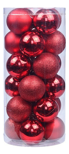 24 Pcs Bolas De Navidad Adornos Para Árboles De Navidad. [u]