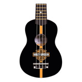 Ukelele Soprano Jake Diseño Harley Davidson P + Funda + Púa