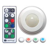 5 Focos Decorativos Led Multicolor Con Control Remoto Hoover