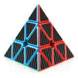 Cubo Rubik Moyu Meilong Piramide Pyraminx 3x3 Carbono Veloci