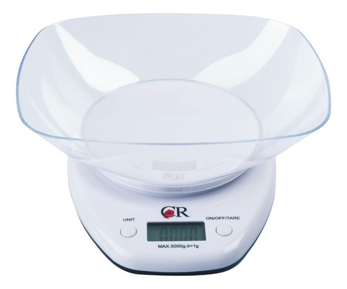 Báscula Noval Digital De Cocina Para 5kg Con Charola Eks-003
