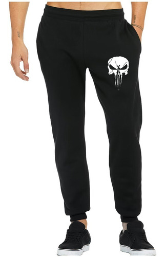 Buzo Pantalon Unixes Estampado Punisher