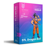 Pack Creativo Stl Dragon Ball - Más 48gb - Actualizable!