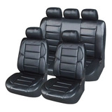 Funda Asiento Auto Eco-cuero Cuerina Super Riñonera Acolchada P/ Ecosport