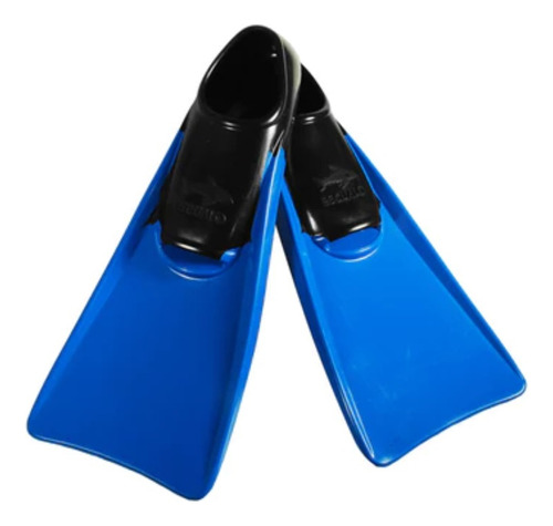Aleta Escualo Modelo Flipper Bitono Azul Talla 20-23cm