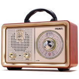 Radio Portátil Retro Am Fm De Onda Corta Transistor Con Pila