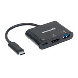 Convertidor Video Usb-c A Hdmi-h + Usb3