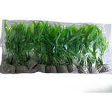 X10 Planta Artificial Plastico Pecera Acuario Decoracion Vrd