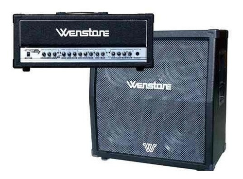 Amplificador Guitarra Wenstone Cabezal Ge1600h + Caja 1960